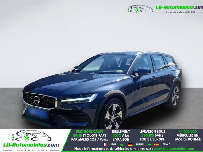Volvo V60 D4 AWD 190 ch BVA Bleu M�tallique de 2021