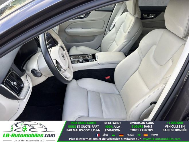Volvo V60 T6 AWD 253 ch + 145 ch BVA Gris M�tallique de 2022