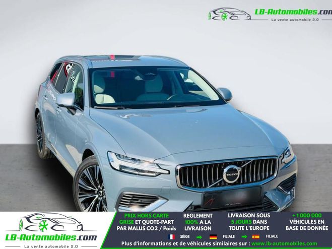 Volvo V60 T6 AWD 253 ch + 145 ch BVA Gris M�tallique de 2022
