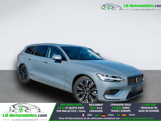 Volvo V60 T6 AWD 253 ch + 145 ch BVA Gris M�tallique de 2022