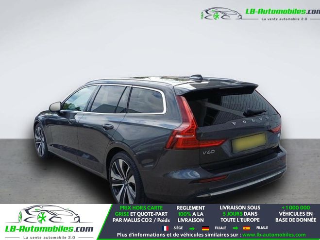 Volvo V60 T6 AWD Hybride Rechargeable 253 ch + 145 Gris M�tallique de 2023
