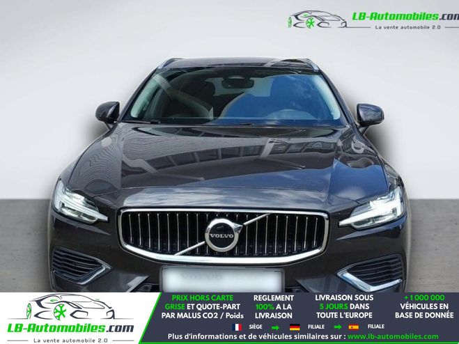 Volvo V60 T6 AWD Hybride Rechargeable 253 ch + 145 Gris M�tallique de 2023