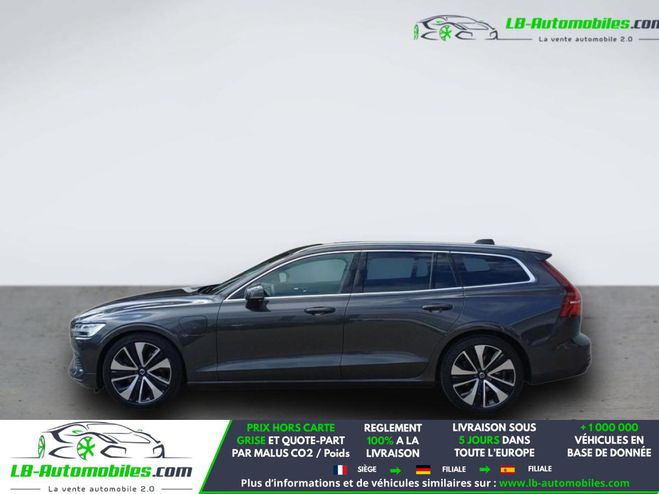 Volvo V60 T6 AWD Hybride Rechargeable 253 ch + 145 Gris M�tallique de 2023