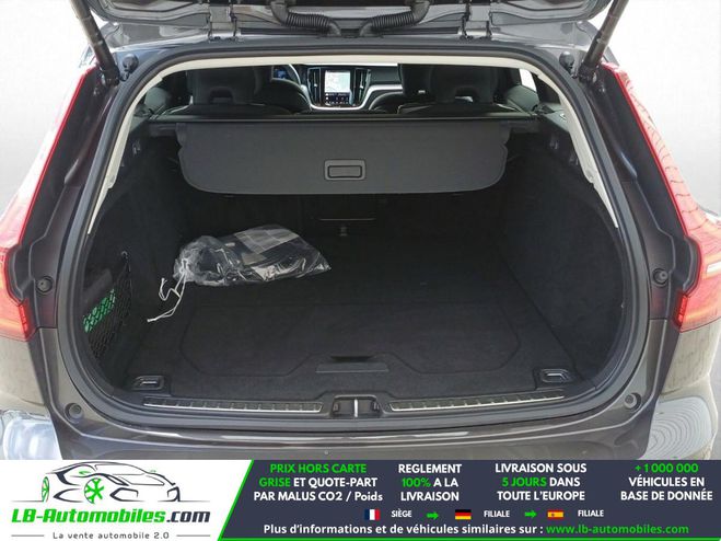 Volvo V60 T6 AWD Hybride Rechargeable 253 ch + 145 Gris M�tallique de 2023