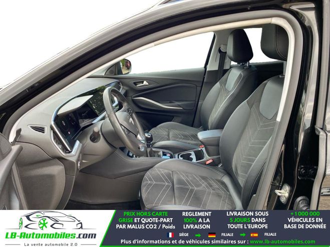 Opel Grandland 1.2 Turbo 130 ch BVM Noir M�tallique de 2023