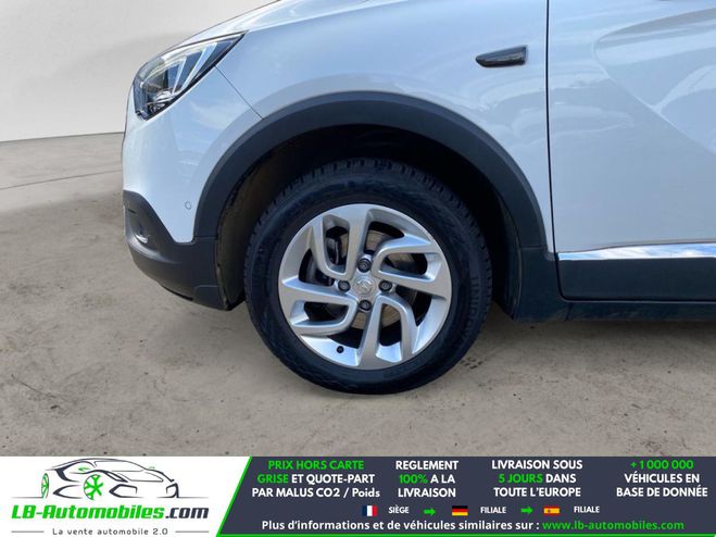 Opel Crossland X 1.2 Turbo 130 ch BVA Blanc M�tallique de 2019