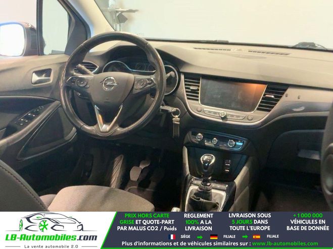 Opel Crossland 1.2 Turbo 110 ch BVM Bleu M�tallique de 2021