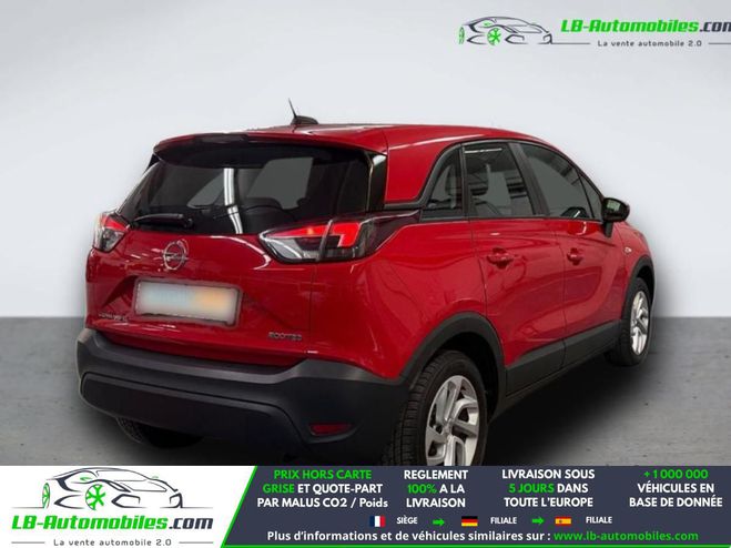 Opel Crossland X 1.2 Turbo 110 ch BVM Rouge de 2018