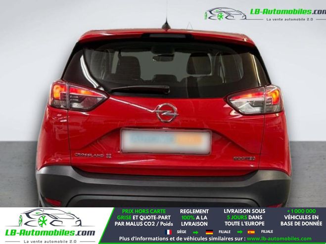 Opel Crossland X 1.2 Turbo 110 ch BVM Rouge de 2018