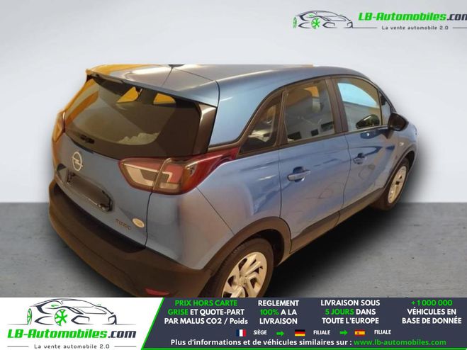 Opel Crossland X 1.2 Turbo 110 ch BVM Bleu M�tallique de 2019