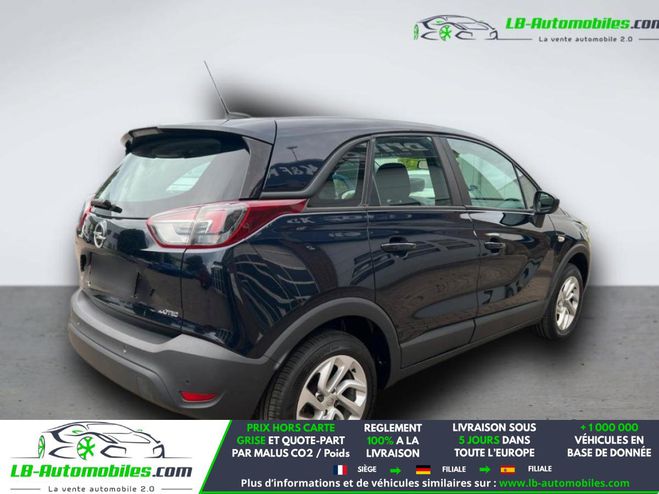 Opel Crossland X 1.2 Turbo 110 ch BVM Bleu M�tallique de 2019