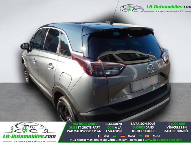 Opel Crossland X 1.2 Turbo 110 ch BVM Gris M�tallique de 2019