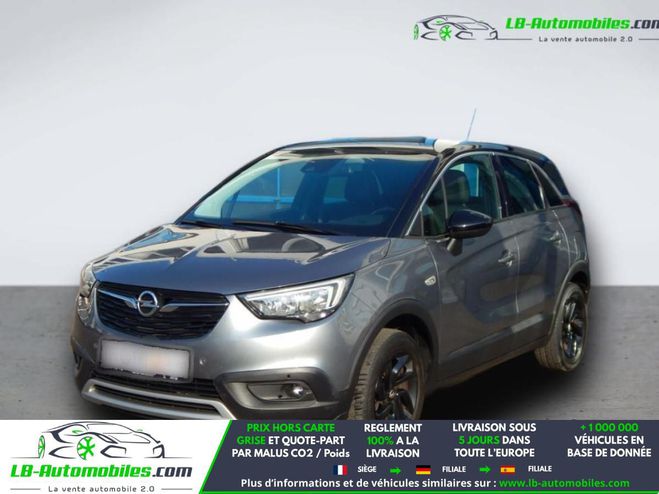 Opel Crossland X 1.2 Turbo 110 ch BVM Gris M�tallique de 2019