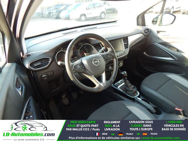 Opel Crossland X 1.2 Turbo 110 ch BVM Gris M�tallique de 2019
