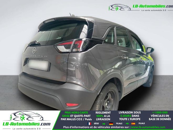 Opel Crossland 1.2 83 ch Gris M�tallique de 2022