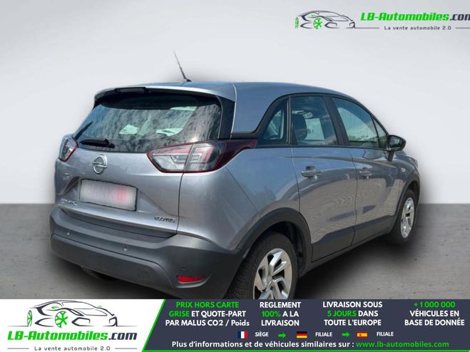 Opel Crossland X 1.2 Turbo 110 ch BVM Gris M�tallique de 2020