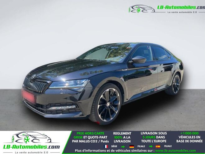 Skoda Superb 1.4 TSI PHEV 218 ch BVA Noir de 2023