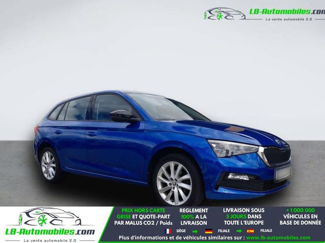 Skoda Scala 1.0 TSI 116 ch BVM Bleu M�tallique de 2020