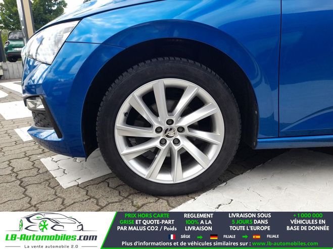 Skoda Scala 1.0 TSI 116 ch BVM Bleu M�tallique de 2020