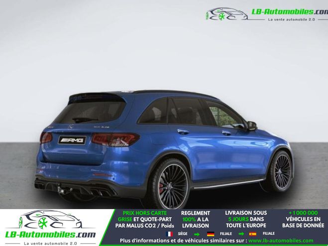 Mercedes GLC 63 S AMG BVA 4Matic+ Bleu M�tallique de 2022