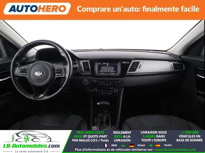 Kia Niro 1.6 GDi Hybride 105 ch BVA Bleu M�tallique de 2019
