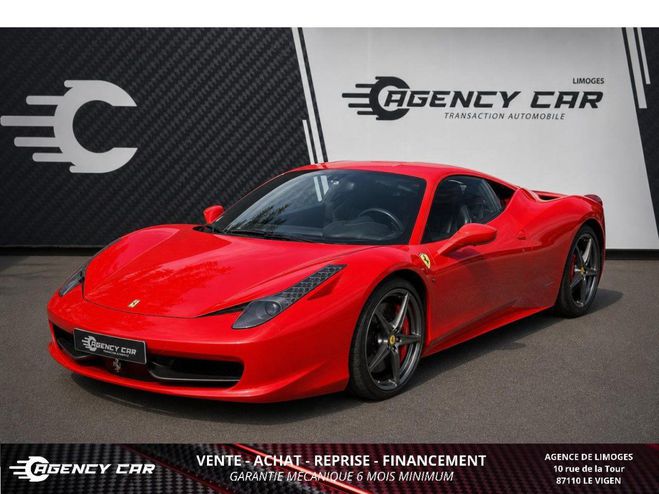 Ferrari 458 Italia - Coup� - 4.5 V8 - Suivi ROUGE FONCE de 2011