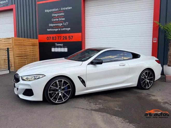 BMW Serie 8 m850i xdrive 530ch 4.4 i v8 - bva g15 m  Blanc de 2018
