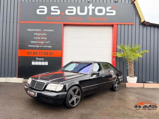 Mercedes Classe S 420 w 140 limousine etat exceptionnel fu Noir de 1998