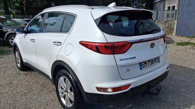 Kia Sportage 1.7 CRDI 115CH ISG ACTIVE 4X2 BLANC de 2017