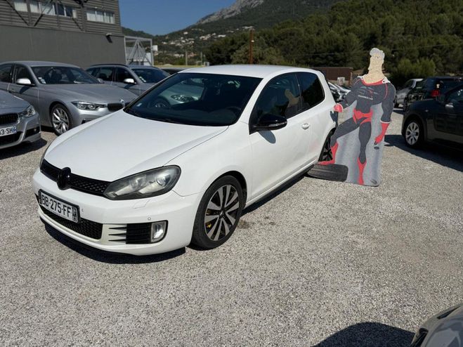 Volkswagen Golf VI 2.0 TDI 170CH FAP GTD DSG6 3P BLANC de 2010