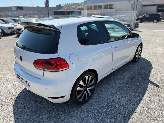 Volkswagen Golf VI 2.0 TDI 170CH FAP GTD DSG6 3P BLANC de 2010