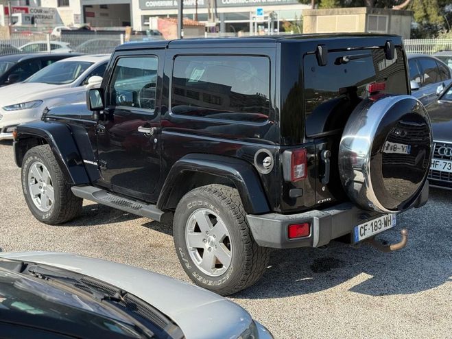 Jeep Wrangler 2.8 CRD 200 FAP SAHARA BVA NOIR de 2012