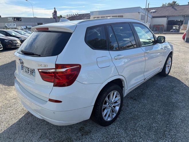 BMW X3 (F25) XDRIVE30DA 258CH SPORT DESIGN BLANC de 2011