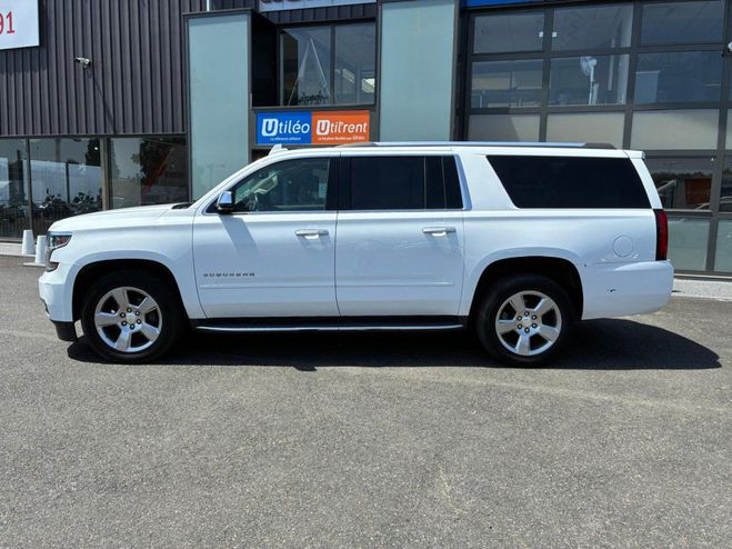 Chevrolet Suburban gpl Blanche de 2018