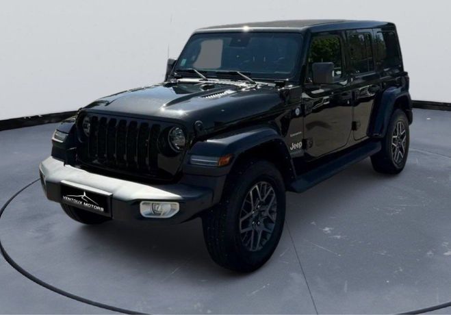 Jeep Wrangler unlimited 2.0i t 380 4xe sahara ba Noir de 2022