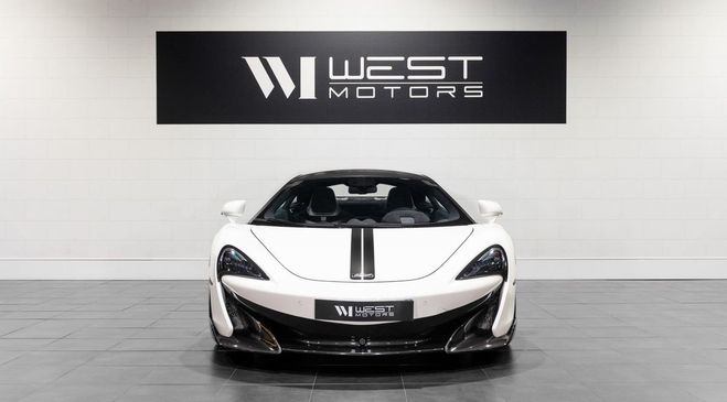 Mclaren 600LT V8 ? FRAN�AISE Baquets Senna Cam Recul A Blanc de 2019
