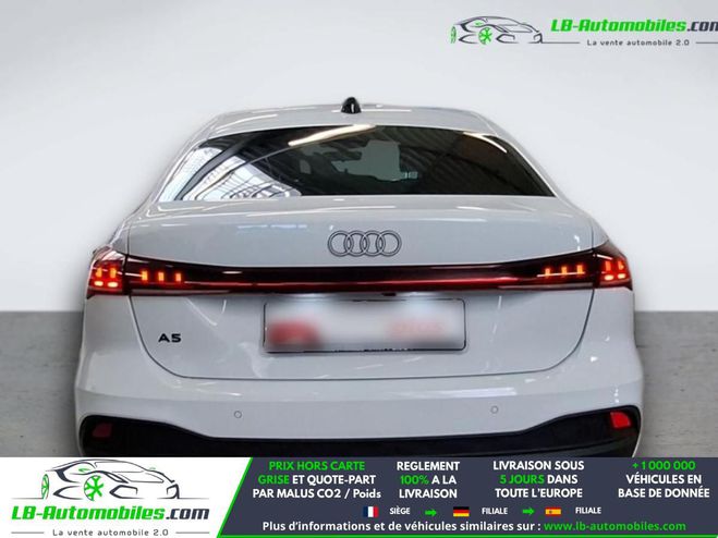 Audi A5 40 TDI Hybride 204 BVA Blanc M�tallique Mate de 2025