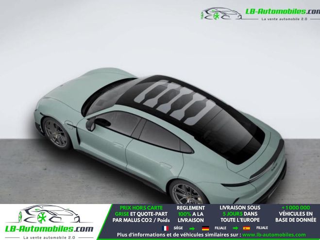Porsche Taycan Turbo GT 1034 ch Vert M�tallique de 2024