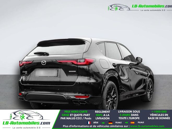 Mazda CX-60 2.5L e-SKYACTIV PHEV 327 ch 4x4 BVA Noir M�tallique de 2025