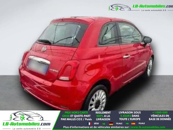 Fiat 500 1.2 69 ch BVA Rouge de 2021