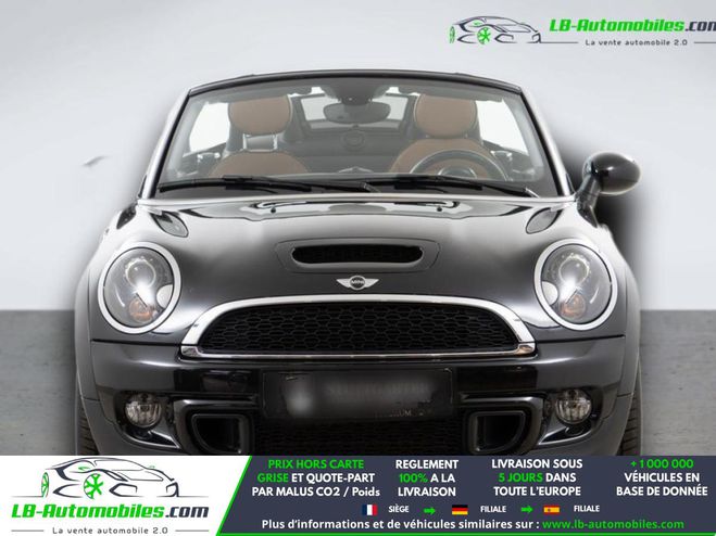 Mini Cabrio 184 ch BVM Noir M�tallique de 2013