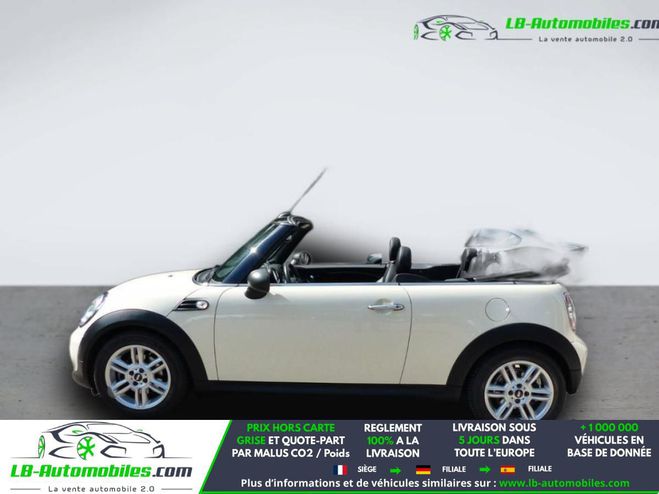 Mini Cabrio 98 ch BVM Blanc de 2015