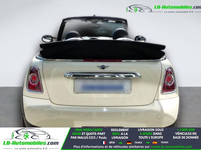 Mini Cabrio 98 ch BVM Blanc de 2015