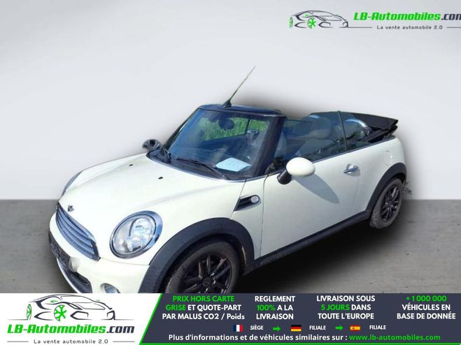 Mini Cabrio 98 ch BVM Blanc de 2015