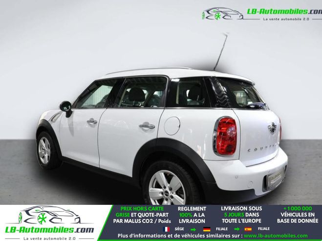 Mini Cabrio 98 ch BVM Blanc M�tallique de 2015