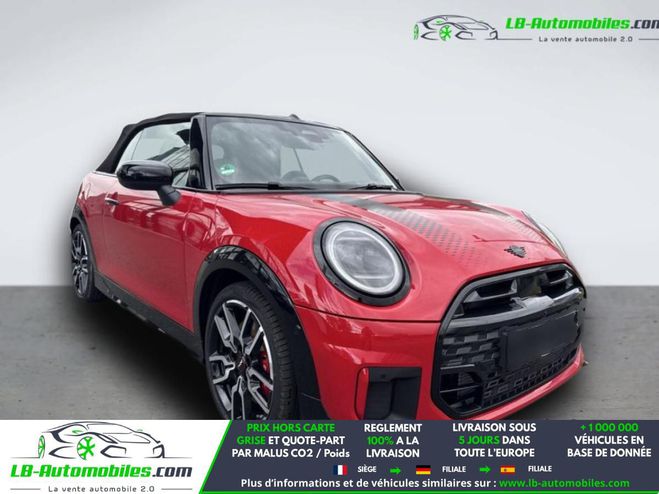 Mini Cabrio John  Works 231 ch BVA Rouge de 2026