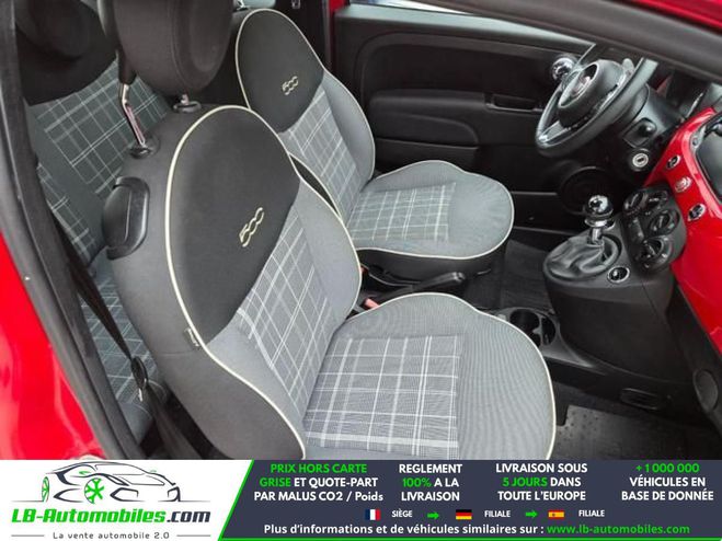 Fiat 500 1.2 69 ch BVA Rouge de 2021