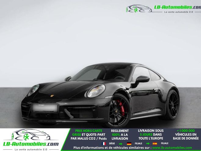Porsche 911 4 GTS 3.0i 480 PDK Noir M�tallique de 2023