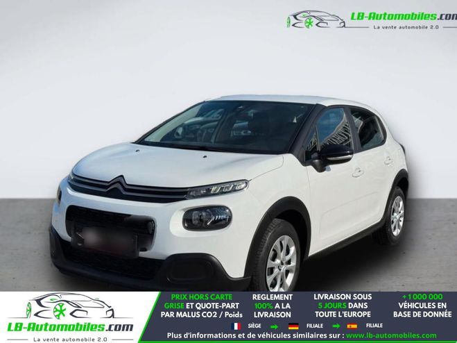 Citroen C3 PureTech 83 BVM Blanc de 2020