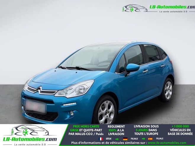 Citroen C3 PureTech 82 BVM Bleu M�tallique de 2015